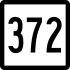 Route 372 marker