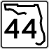State Road 44 marker