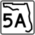 State Road 5A marker