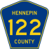 County State-Aid Highway 122 marker