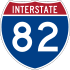 Interstate 82 marker