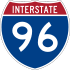 Interstate 96 marker