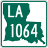 Louisiana Highway 1064 marker