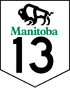 Manitoba Highway 13 shield