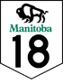 Manitoba Highway 18 shield