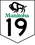 Manitoba Highway 19 shield