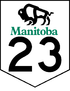 Manitoba Highway 23 shield