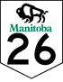 Manitoba Highway 26 shield