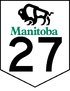 Manitoba Highway 27 shield