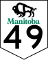 Manitoba Highway 49 shield