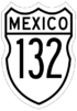 Federal Highway 132 shield