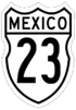 Federal Highway 23 shield