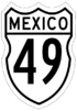 Federal Highway 49 shield