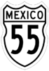 Federal Highway 55 shield