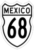 Federal Highway 68 shield