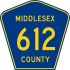 Middlesex County Route 612 NJ.svg