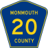 Monmouth County Route 20 NJ.svg
