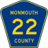 Monmouth County Route 22 NJ.svg