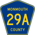 Monmouth County Route 29A NJ.svg