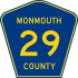 Monmouth County Route 29 NJ.svg
