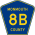 Monmouth County Route 8B NJ.svg