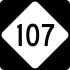 NC 107 marker