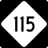 NC 115 marker