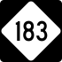 NC 183 marker