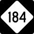 NC 184 marker