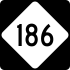 NC 186 marker