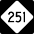 NC 251 marker