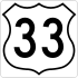 Highway 33 shield