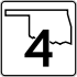 State Highway 4 marker