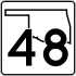State Highway 48 marker