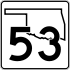 State Highway 53 marker