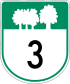Highway 3 shield