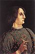 Piero Pollaiuolo Portrait of Galeazzo Maria Sforza.jpg