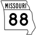 Route 88 marker