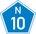 National Route N10 shield
