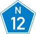National Route N12 shield