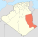 Algeria 33 Wilaya locator map-2009.svg