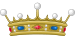 Crown of a Viscount of France (variant).svg