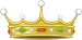 Heraldic Crown of the Spanish Viscounts.svg