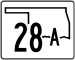 Oklahoma State Highway 28A.svg