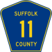 Suffolk County Route 11 NY.svg