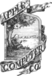 The original logo, featuring Isaac Newton sitting under an apple tree