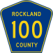 Rockland County Route 100 NY.svg