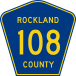 Rockland County Route 108 NY.svg