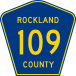 Rockland County Route 109 NY.svg
