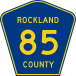 Rockland County Route 85 NY.svg